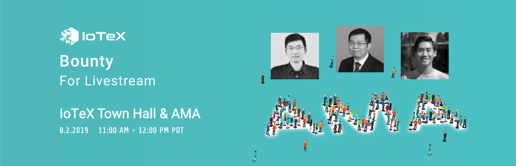 IoTeX Town Hall +AMA Livestream —August 2/19