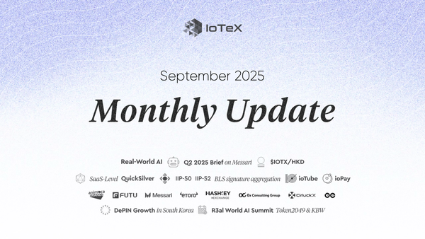 Monthly Update - September '25